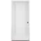 Trimlite Primed 1Panel 2Step Interior Shaker 20 Min Fire Rated 71/4" LH Prehung Door Matte Hinges 3068134PRI849120MLH1DB714 - alternate 1